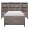 2042NB Bedroom Woodrow Collection 4pc Set (QB+NS+DR+MR)