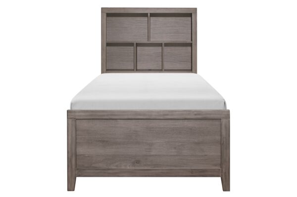 2042NB Bedroom Woodrow Collection 4pc Set (QB+NS+DR+MR)
