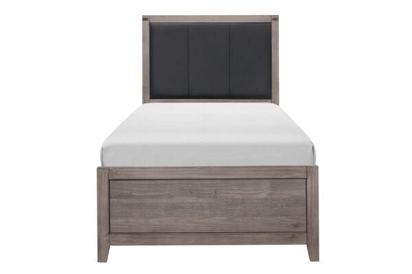 2042NB Bedroom Woodrow Collection 4pc Set (QB+NS+DR+MR)