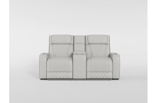 9516BLK Seating-Fairway Collection 2pc Set: Sofa, Love (Power)