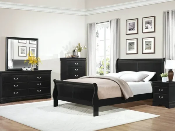 2147BK Bedroom Mayville Collection 4pc set (QB+NS+DR+MR)