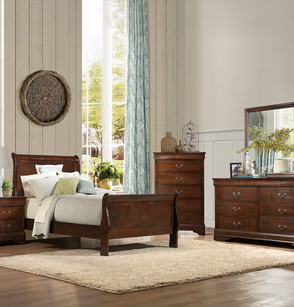 2147 Bedroom Mayville Collection 4pc set (QB+NS+DR+MR)