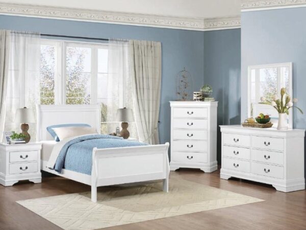 2147W Bedroom Mayville Collection 4pc set (QB+NS+DR+MR)