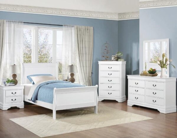 2147W Bedroom Mayville Collection 4pc set (QB+NS+DR+MR)