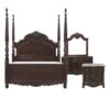 2243 Bedroom Deryn Park Collection 4pc set (QB+NS+DR+MR)