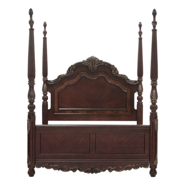HE-2243-1  Queen Poster Bed