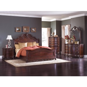 California King Sleigh Bed