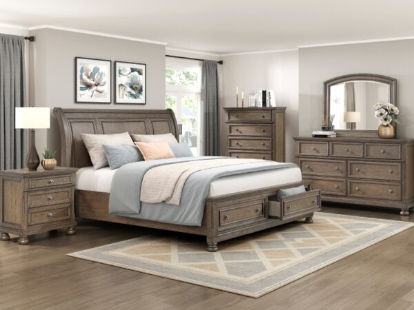 2259BR Bedroom 4pc Set (QB+NS+DR+MR)