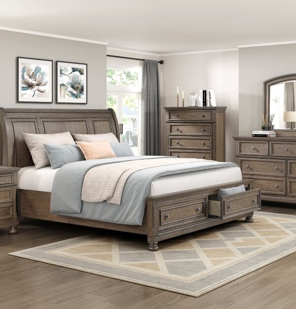 2259BR Bedroom 4pc Set (QB+NS+DR+MR)