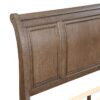 HE-2259BR-1  Queen Platform Bed with Footboard Storage