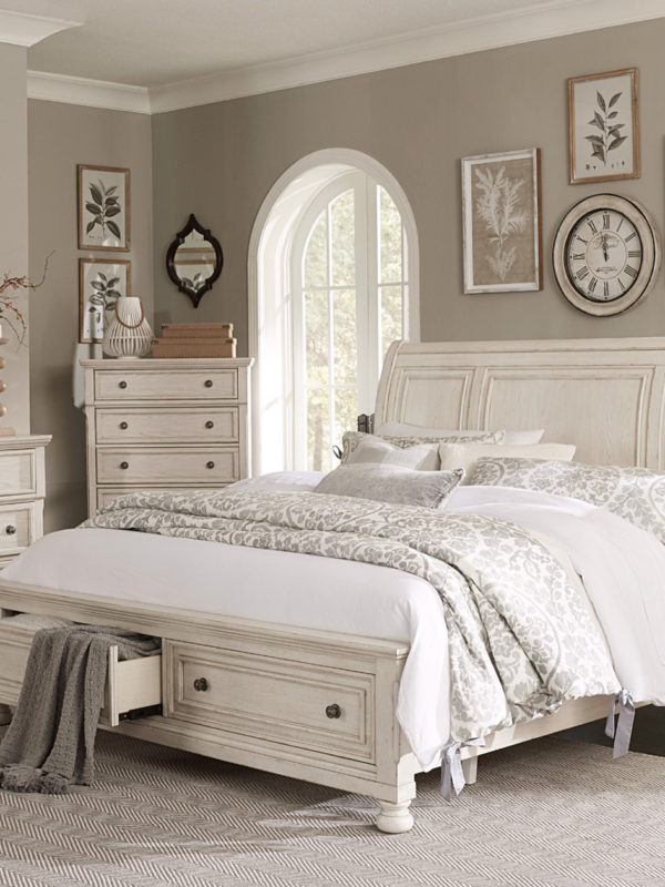 2259W Bedroom Bethel Collection 4pc Set (QB+NS+DR+MR)
