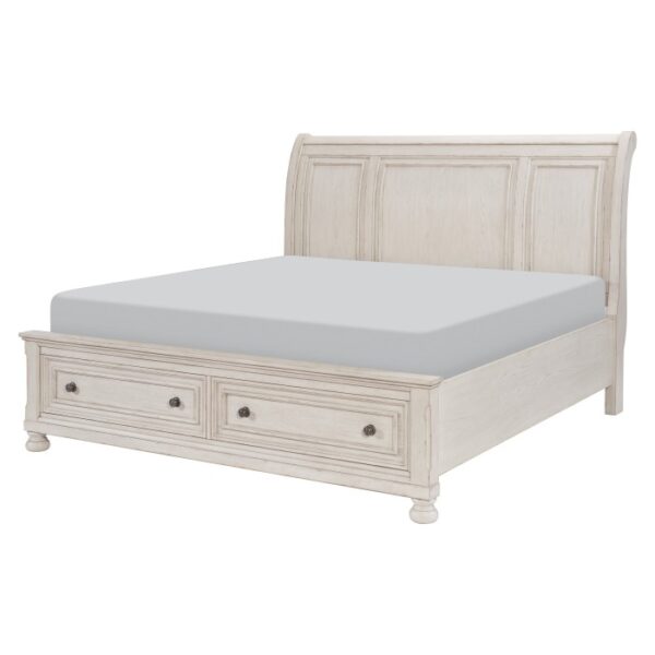 Eastern King Platform Bed wi