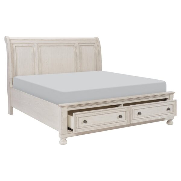 Eastern King Platform Bed wi