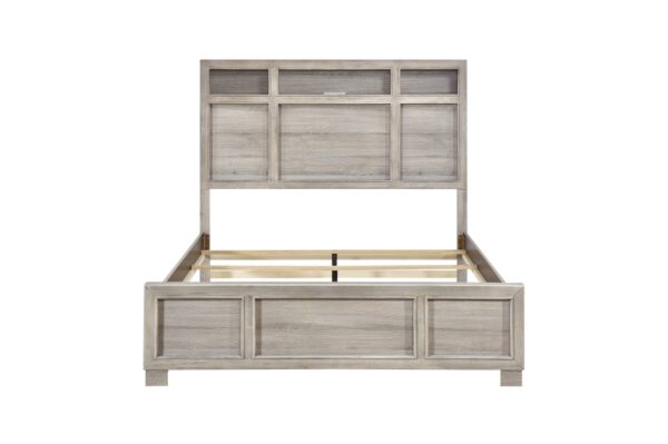 2332 Bedroom Everett Collection 4pc Set (QB+NS+DR+MR)