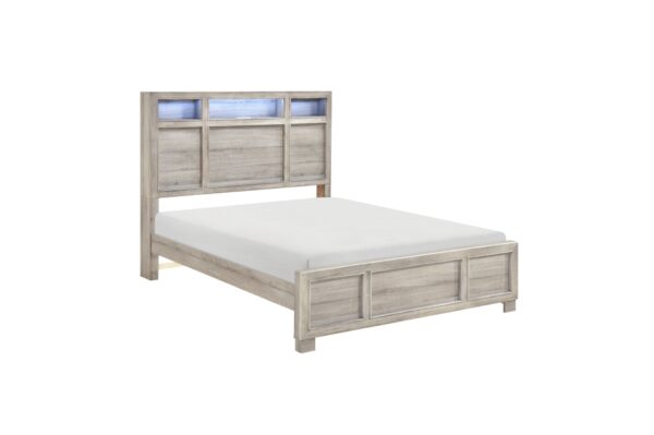 2332 Bedroom Everett Collection 4pc Set (QB+NS+DR+MR)