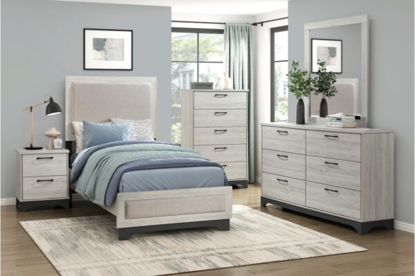 2334 Bedroom 4pc Set (QB+NS+DR+MR)