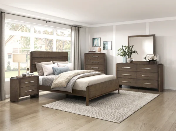 2335 Bedroom Emmett Collection 4pc Set (QB+NS+DR+MR)