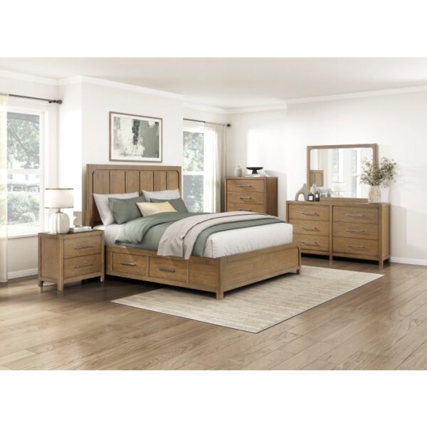 Eastern King Platform Bed wi