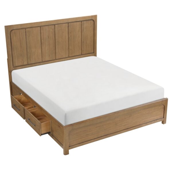 Eastern King Platform Bed wi