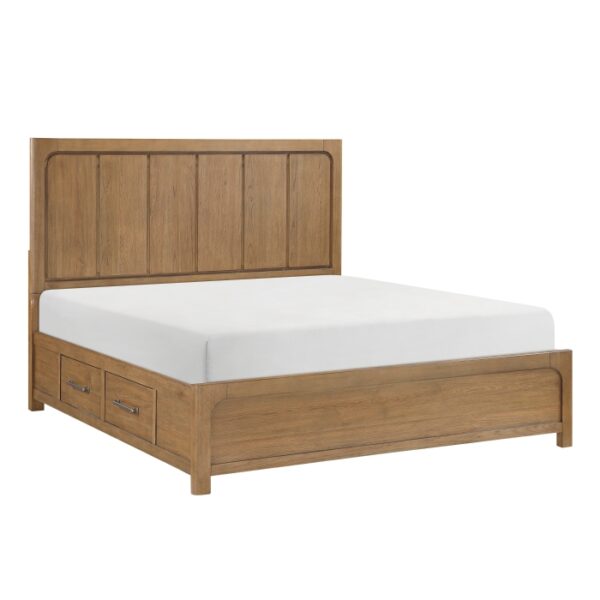 Eastern King Platform Bed wi