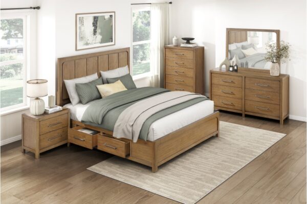 2336 Bedroom 4pc Set (QB+NS+DR+MR)