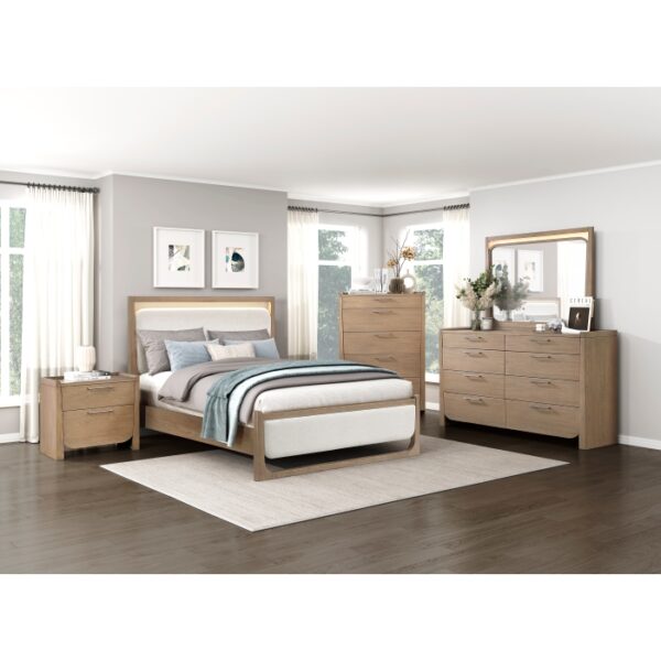 HE-2385-1  Queen Bed