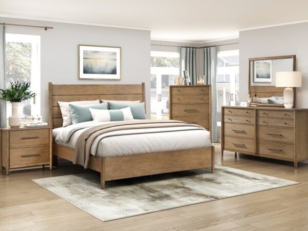 2386 Bedroom Sonoma Collection 4pc Set (QB+NS+DR+MR)