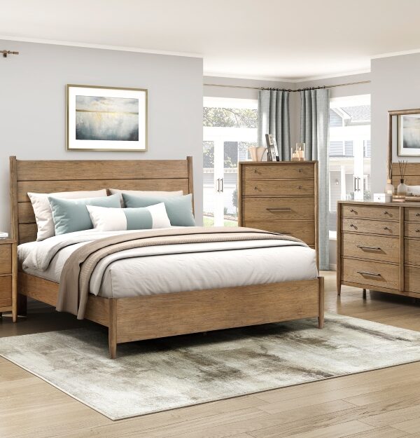 2386 Bedroom Sonoma Collection 4pc Set (QB+NS+DR+MR)