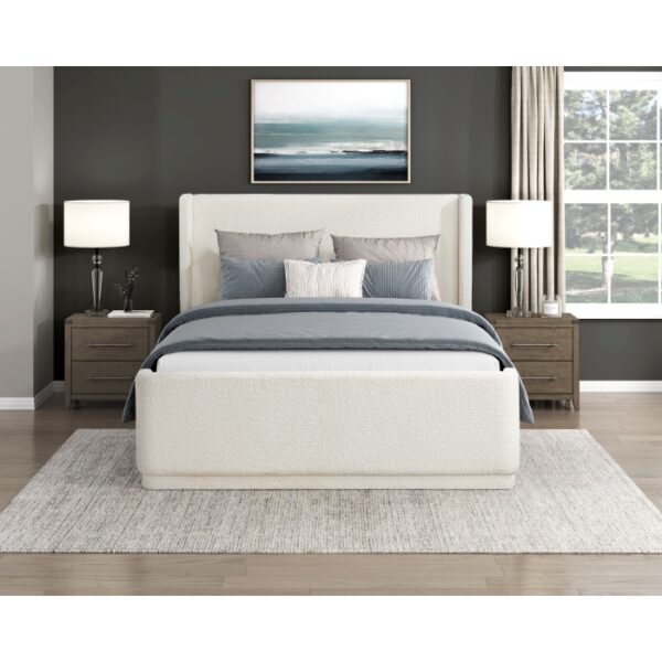 HE-2396BE-1  Queen Platform Bed
