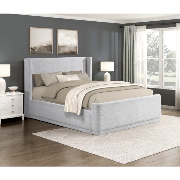 HE-2396LG-1  Queen Platform Bed