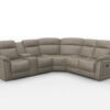 9479SDB-SC Seating-Centeroak Collection 3-Piece Reclining Sectional ...