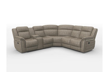 9479SDB-SC Seating-Centeroak Collection 3-Piece Reclining Sectional ...