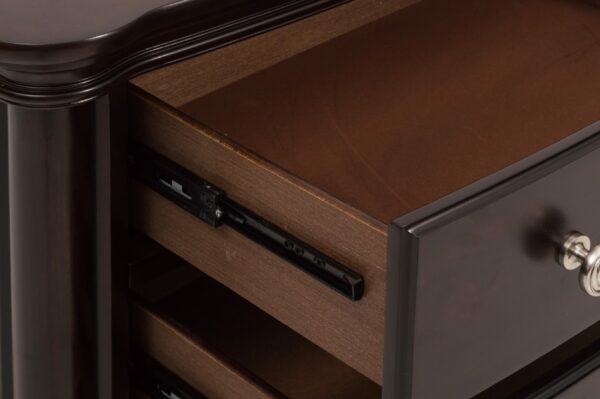 2615DC Bedroom Marston Collection Queen Sleigh Platform Bed