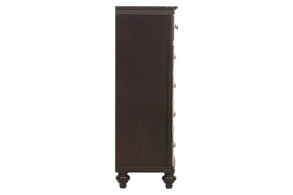 2615DC Bedroom Marston Collection Queen Sleigh Platform Bed