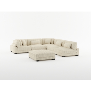 8555GY*4OT 4-Piece Modular Sectional wi...