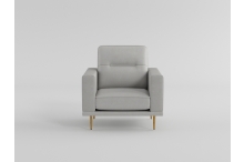 9417GRY Seating-Violetta Collection 2pc Set: Sofa, Love