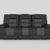 9388GRY Seating-Fabian Collection 2pc Set: Sofa, Love