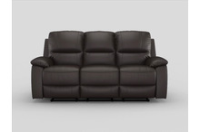9368BRW Seating-Dawson Collection 2pc Set: Sofa, Love