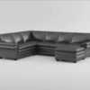 9267GY*4 Seating-Exton Collection 4-Piece Sectional with Right...