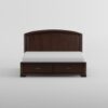 1520CH Bedroom Hudson Collection 4pc Set (QB+NS+DR+MR)