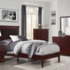 1519CH Bedroom Seabright Collection 4pc Set (QB+NS+DR+MR)
