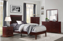 1519CH Bedroom Seabright Collection 4pc Set (QB+NS+DR+MR)