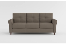 9348GRY Seating-Dunleith Collection 2pc Set: Sofa, Love
