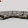 8318-SC Seating-Laertes Collection 6-Piece Modular Power Reclin...