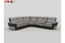8318-SC Seating-Laertes Collection 6-Piece Modular Power Reclin...