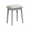 4565GY Vanity Dresser with Mirror and Stool