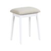 4565WH Vanity Dresser with Mirror and Stool