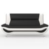 8219BEG Seating-Veloce Collection 2pc Set: Sofa, Love