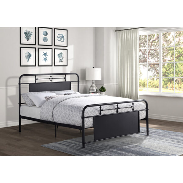 HE-4982-1  Queen Platform Bed
