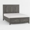 1450WH Bedroom Garretson Collection 4pc Set (QB+NS+DR+MR)